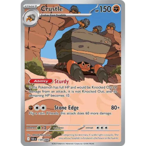 Scarlet & Violet - Black Bolt 130/086 - Crustle [Illustration Rare]