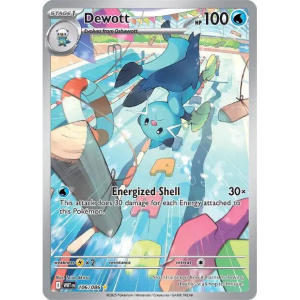 Scarlet & Violet White Flare 106/086 - Dewott [Illustration Rare]