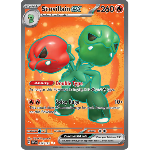 Scarlet & Violet Surging Sparks 216/191 - Scovillain ex [Ultra Rare]