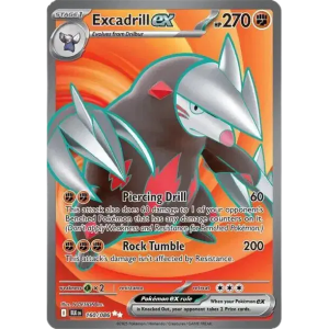 Scarlet & Violet - Black Bolt 160/086 - Excadrill ex [Ultra Rare]
