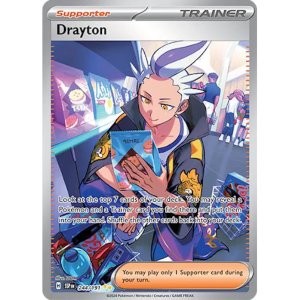 Scarlet & Violet Surging Sparks 244/191 - Drayton [Special Illustration Rare]
