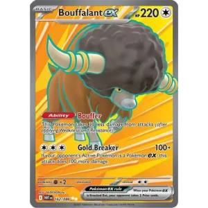 Scarlet & Violet White Flare 162/086 - Bouffalant ex [Ultra Rare]