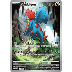 Scarlet & Violet White Flare 151/086 - Druddigon [Illustration Rare]