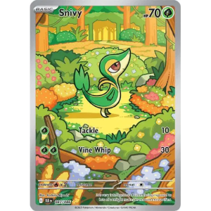 Scarlet & Violet - Black Bolt 087/086 - Snivy [Illustration Rare]