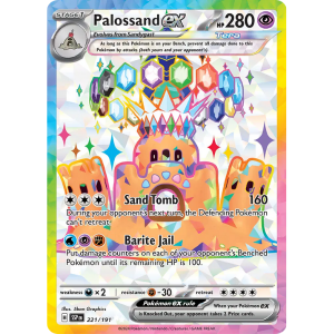 Scarlet & Violet Surging Sparks 221/191 - Palossand ex [Ultra Rare]
