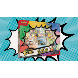 Pokemon TCG - Mega Evolution ME2.5 - Ascended Heroes - First Partners Deluxe Pin Collection
