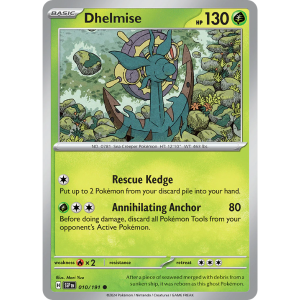 Dhelmise - Common 010/191 [Scarlet & Violet Surging Sparks]