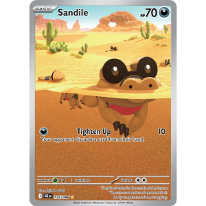 Scarlet & Violet - Black Bolt 135/086 - Sandile [Illustration Rare]