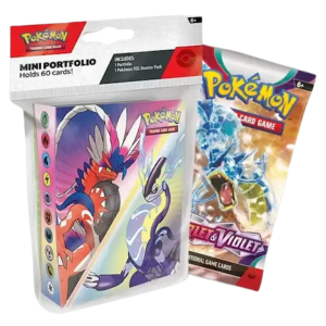 Pokemon TCG Scarlet & Violet Base Mini Portfolio (Incl. one pack)