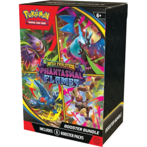 Pokemon TCG - Mega Evolution ME02 - Phantasmal Flames - Booster Bundle