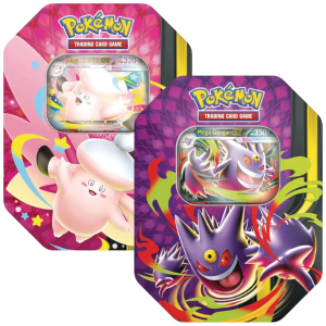Pokemon TCG - Mega Moonlit Tin Bundle of 2 - Mega Clefable EX/Mega Gengar Ex