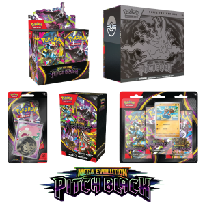 Pokemon TCG - Mega Evolution ME05 - Pitch Black Collector's Bundle [Pre-Order] *Limit 1 per household