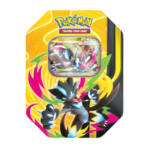 Pokemon TCG - Mega Forces Tin - Mega Zeraora EX [Pre-Order] *Limit 1pc per household