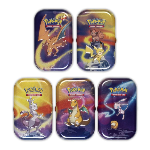 Pokemon TCG Kanto Powers Mini Tins Set of 5