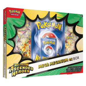 Pokemon TCG - Mega Evolution ME2.5 - Ascended Heroes - Mega Meganium Mega Ex Box