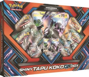 Pokemon Shiny Tapu Koko GX Collection Box